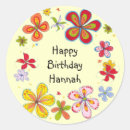 Search for big flower stickers For kids