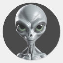 Search for grey alien stickers Flying