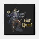 Recherche de rhum magnets Pirate