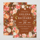 Search for orange rose wedding invitations Peach