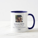 Search for graduation favour mugs Typography