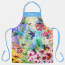 Search for birds and flowers aprons Nature