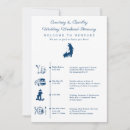 Recherche de programme simple mariage invitations Bleu marine