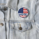Search for american flag buttons Voting