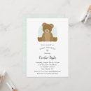 Search for typography baby boy shower invitations Teddy bear