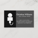 Recherche de présentateur cartes visite Boss