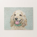 Recherche de cocker puzzles Chiot
