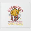 Search for funny gym wrapping paper Humour