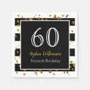 Recherche de black and white serviettes Anniversaire