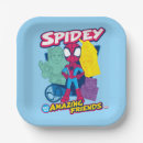 Search for friends plates Spiderman