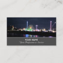 Search for amusing business cards Ferris wheel