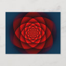 Recherche de fleur fractale cartes postales Mandala