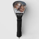 Search for christmas golf head covers Black white