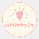 Search for heart with wings stickers Pink
