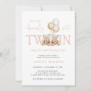 Search for twin baby girl shower invitations We can bearly wait