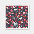 Recherche de noël serviettes Hiver