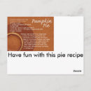 Search for pumpkin postcards Pie
