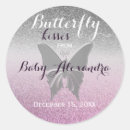 Search for glitter butterfly stickers Purple