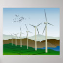 Search for wind turbines posters Green