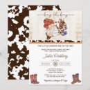 Search for cowboy baby shower invitations Rustic