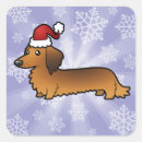Recherche de christmas dachshund autocollants Animal