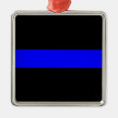 Search for thin blue line ornaments Leo