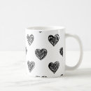 Search for hearts pattern mugs Elegant