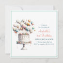 Search for cake square invitations Whimsical