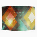 Search for abstract pattern binders Mid century modern