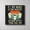 Search for gym canvas prints Lifting