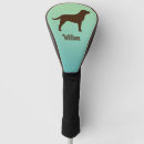 Search for chocolate lab golf head covers Labrador retriever