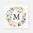 Search for magnolia napkins Bridal shower