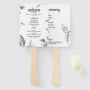 Search for fancy wedding programs Black and white