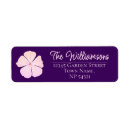 Search for thistle return address labels Floral