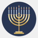 Search for gold menorah stickers Candles