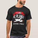 Search for remote control plane tshirts Aeroplane