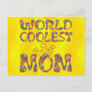 Search for coolest postcards Mom