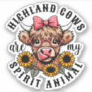 Search for scottish highland cow stickers Moo