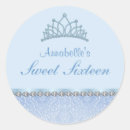 Search for blue damask stickers Birthday