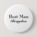 Search for best man buttons Elegant