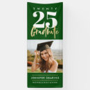 Recherche de green graduation banners Diplômé