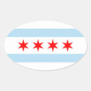 Recherche de drapeau de chicago autocollants Ville