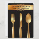 Search for silverware invitations Dinner party