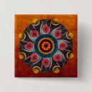 Search for abstract floral buttons Modern