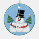 Search for frosty the snowman ornaments Merry christmas
