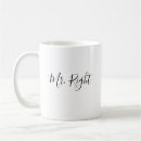 Search for mr right mugs Mr and mrs