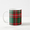 Search for red and green plaid mugs Pattern