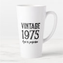 Search for vintage birthday mugs 70th