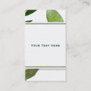 Recherche de plante naturel cartes visite Aquarelle