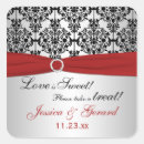 Search for candy buffet wedding stickers Modern